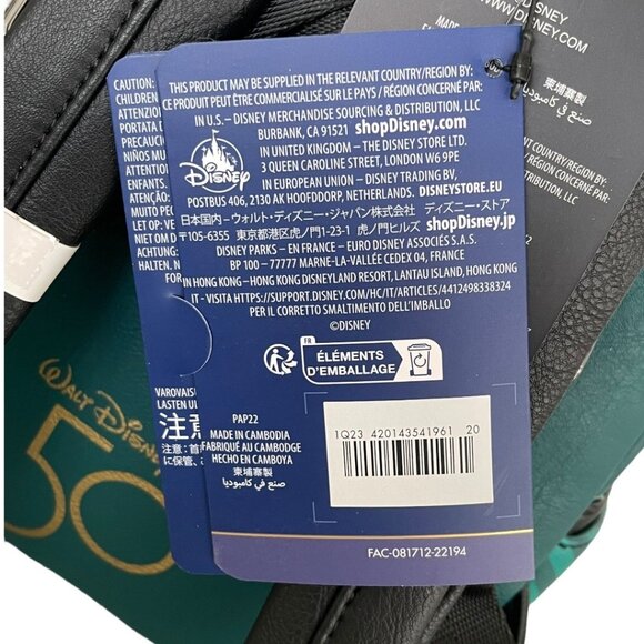 Disney Loungefly Mickey Mouse Main Attraction Haunted Mansion Mini Backpack main image 11